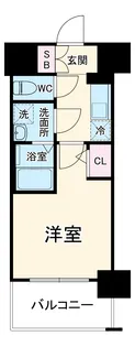 CREST TAPP庄内【403号室】の間取り