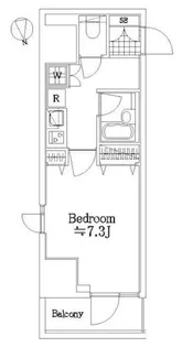 スパシエ八王子クレストタワー【11階】の間取り