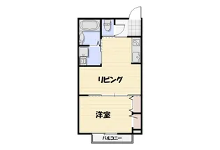 Lyk村上【101号室】の間取り