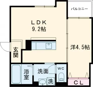 Oku no Oku【403号室】の間取り