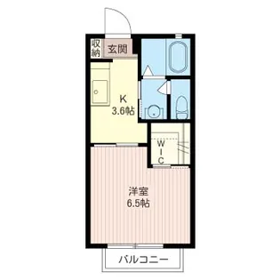 エミネンスⅠ【2階】の間取り