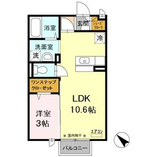 サニスペ【2階】の間取り