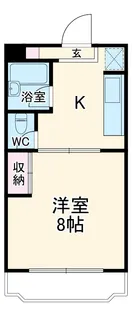 マンションTeao【2階】の間取り