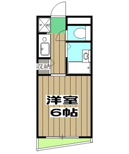 エミネント上桂【406号室】の間取り