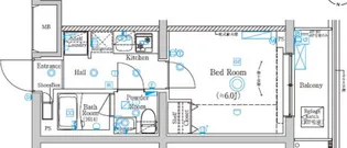 AZESTお花茶屋Ⅳ【3階】の間取り