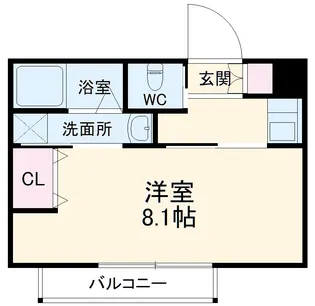 コネクトパーク4番館【1階】の間取り