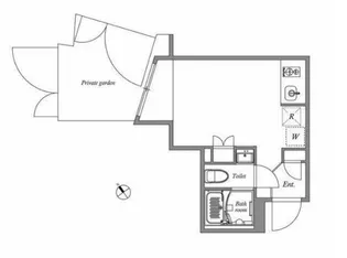 ASTILE用賀Ⅱ【1階】の間取り
