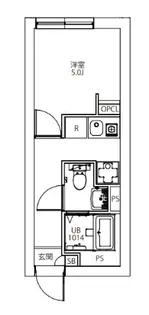CITY WALK永福町【103号室】の間取り