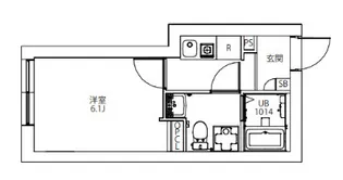 CITY WALK永福町【204号室】の間取り