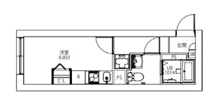 CITY WALK永福町【205号室】の間取り
