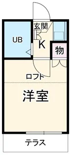 CALM芝町【1階】の間取り