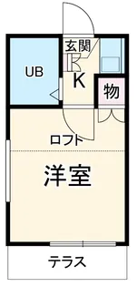 CALM芝町【1階】の間取り