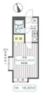 アミティエ東葛西【1階】の間取り