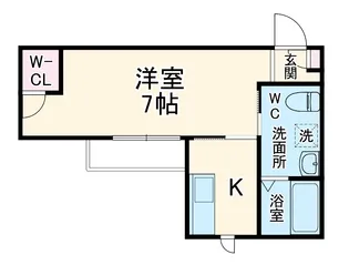 ラフィーナー海老名【2階】の間取り