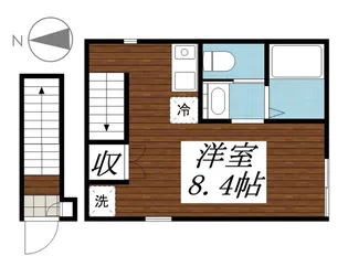 ベレガンス流山松ヶ丘Ⅱ【2階】の間取り