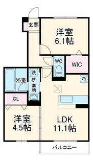 soraya GARDEN【1階】の間取り