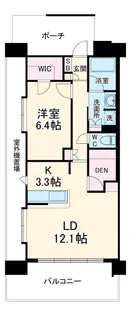 日神パレステージ大宮中央【14階】の間取り
