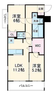 モストンソラーレ【2階】の間取り