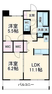 モストンソラーレ【3階】の間取り