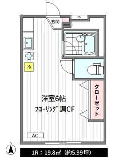 T・ハウス【2階】の間取り