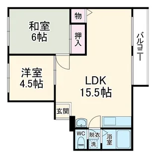 エクセレントファミール【2階】の間取り
