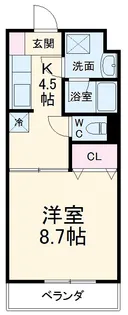 アーバンコート【2階】の間取り