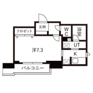 DeLCCS Shinagawa【7階】の間取り