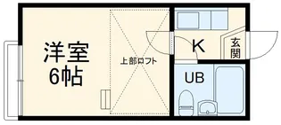 クロノス寒川【1階】の間取り