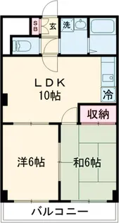 セピアコート大森東【4階】の間取り