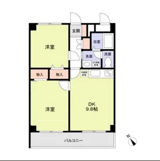 つるやビル【3階】の間取り