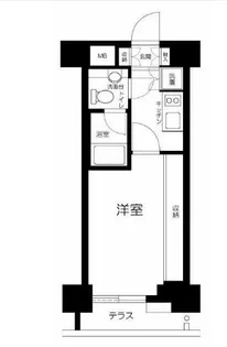ミディアス渋谷ウエスト【おとり物件なし】#学生・社会人にオス【7階】の間取り