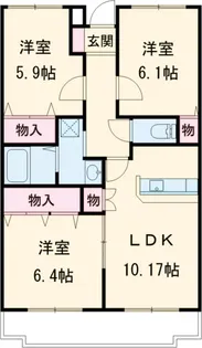 アティチヒロ【2階】の間取り