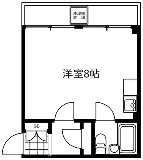 グランシャレー梅島【2階】の間取り