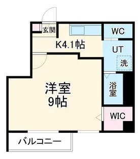 メゾンベール大松【1階】の間取り