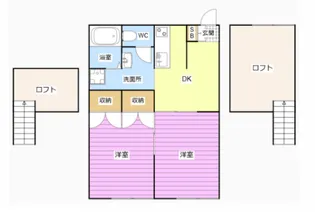 ほたるⅤ【1階】の間取り