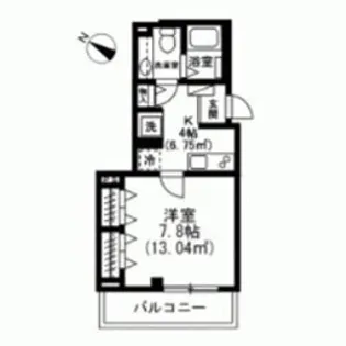 M's Building【4階】の間取り