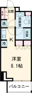 パークハビオ渋谷【11階】の間取り