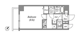GRAN PASEO新宿河田町【602号室】の間取り