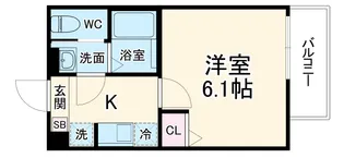 グランスクエア相模原【2階】の間取り