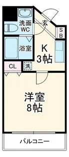 SENTIO橋本【2階】の間取り