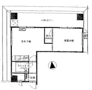 サーラ白金【4階】の間取り