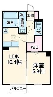 ソレイユ【1階】の間取り