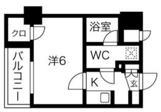 エクシム西巣鴨【10階】の間取り