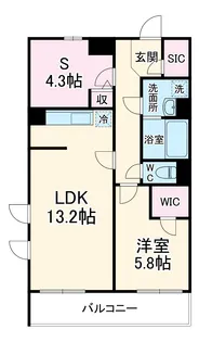 リブリ FORESTRIA【3階】の間取り