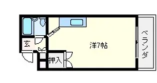 レストサンピアー【4階】の間取り