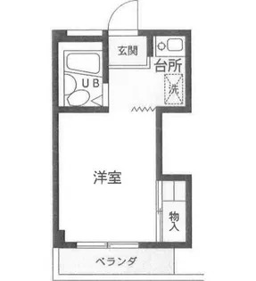 ジャポービル【302号室】の間取り