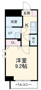ヴィガラス永田町【505号室】の間取り