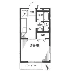 セラケンハイム【202号室】の間取り