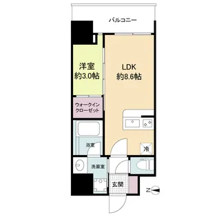 セレニテ新大阪グランデ シュッド【12階】の間取り
