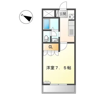 プロニティー【206号室】の間取り